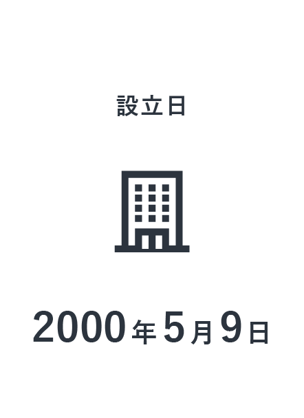 設立日 2000年5月9日